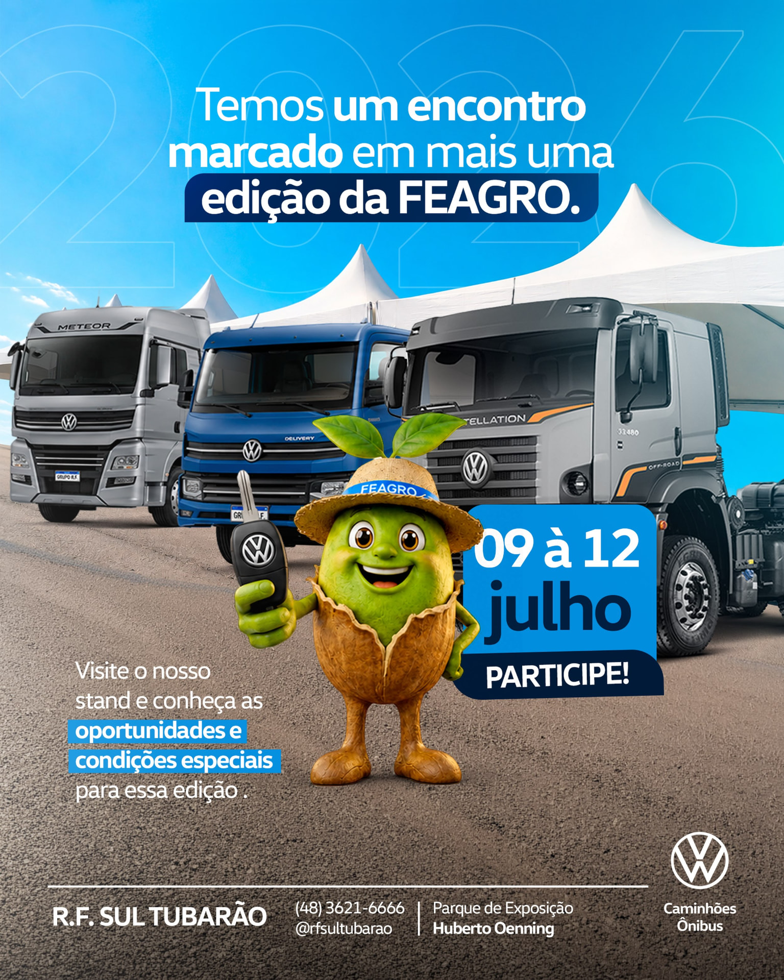 Criativo digital desenvolvido para VW