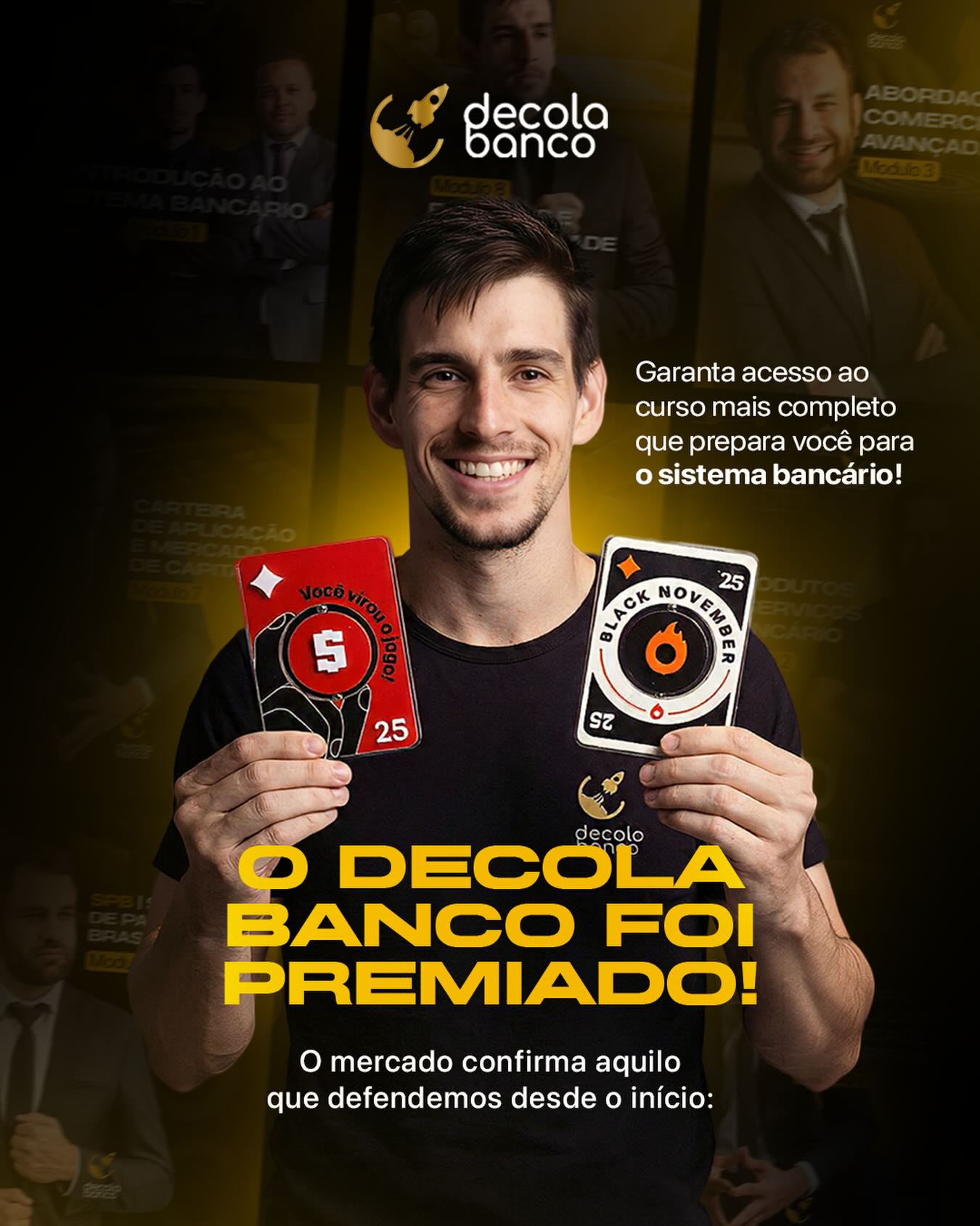 Criativo digital desenvolvido para DECOLA