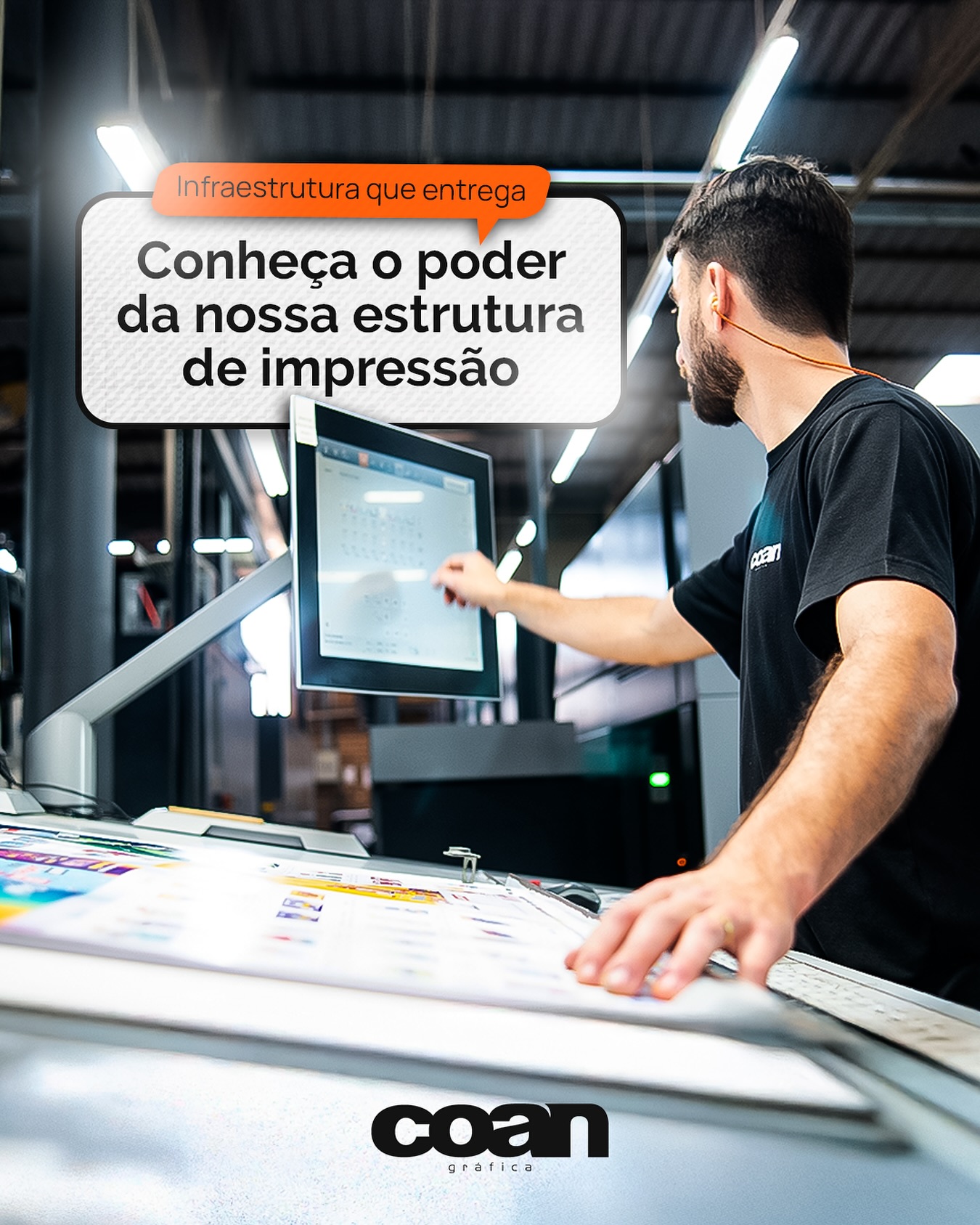 Criativo digital desenvolvido para COAN
