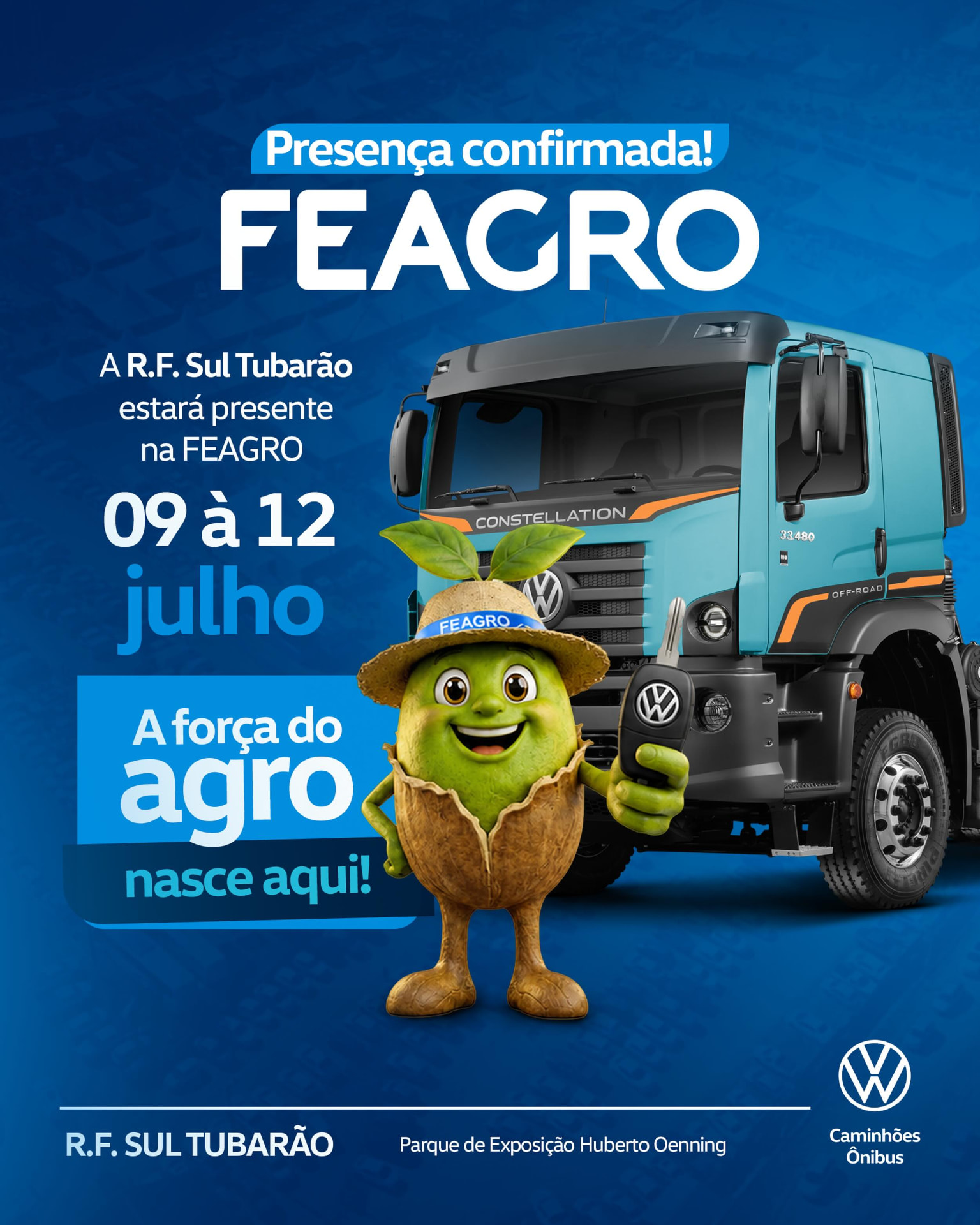 Criativo digital desenvolvido para VW