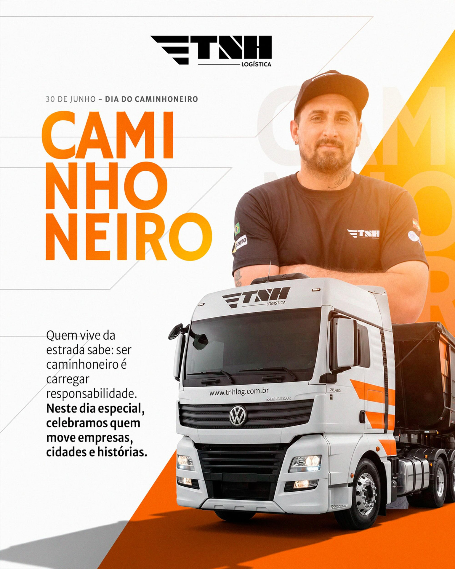 Criativo digital desenvolvido para TNH