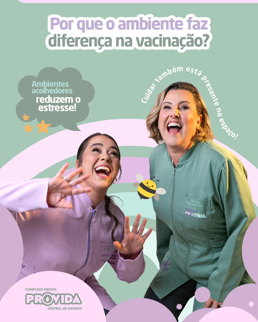 Criativo digital desenvolvido para VACINAS