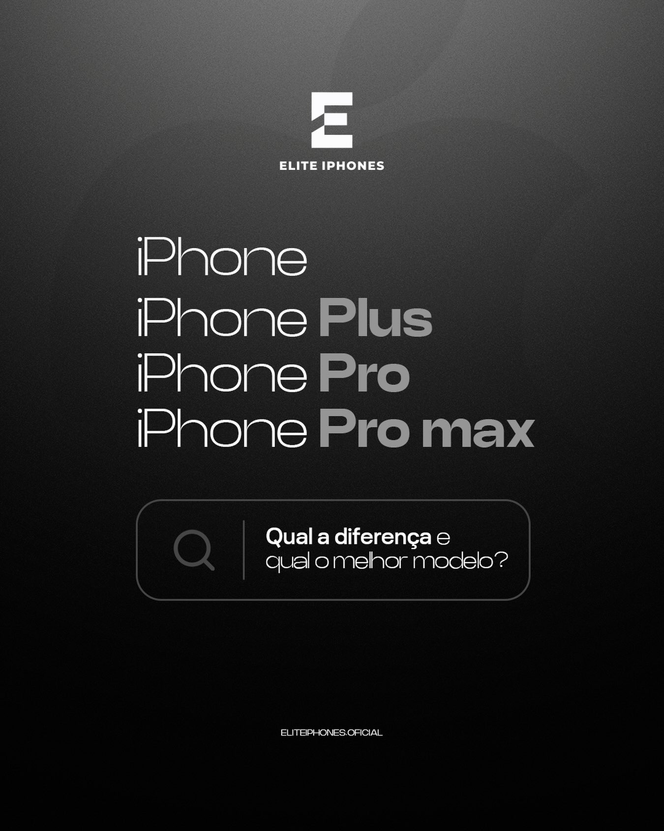 Criativo digital desenvolvido para ELITE