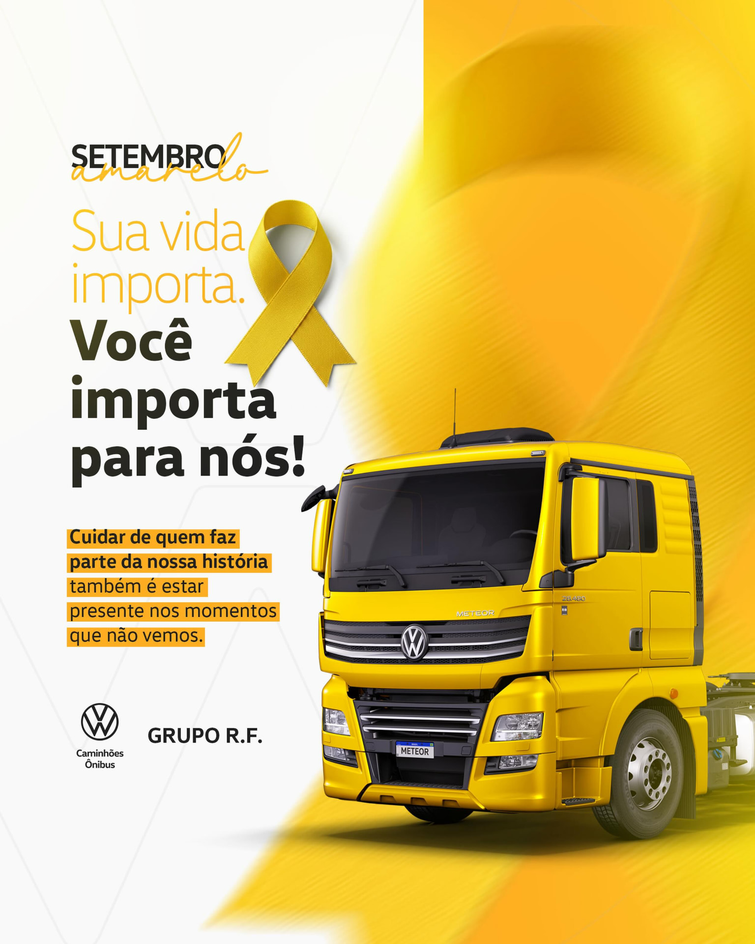 Criativo digital desenvolvido para VW