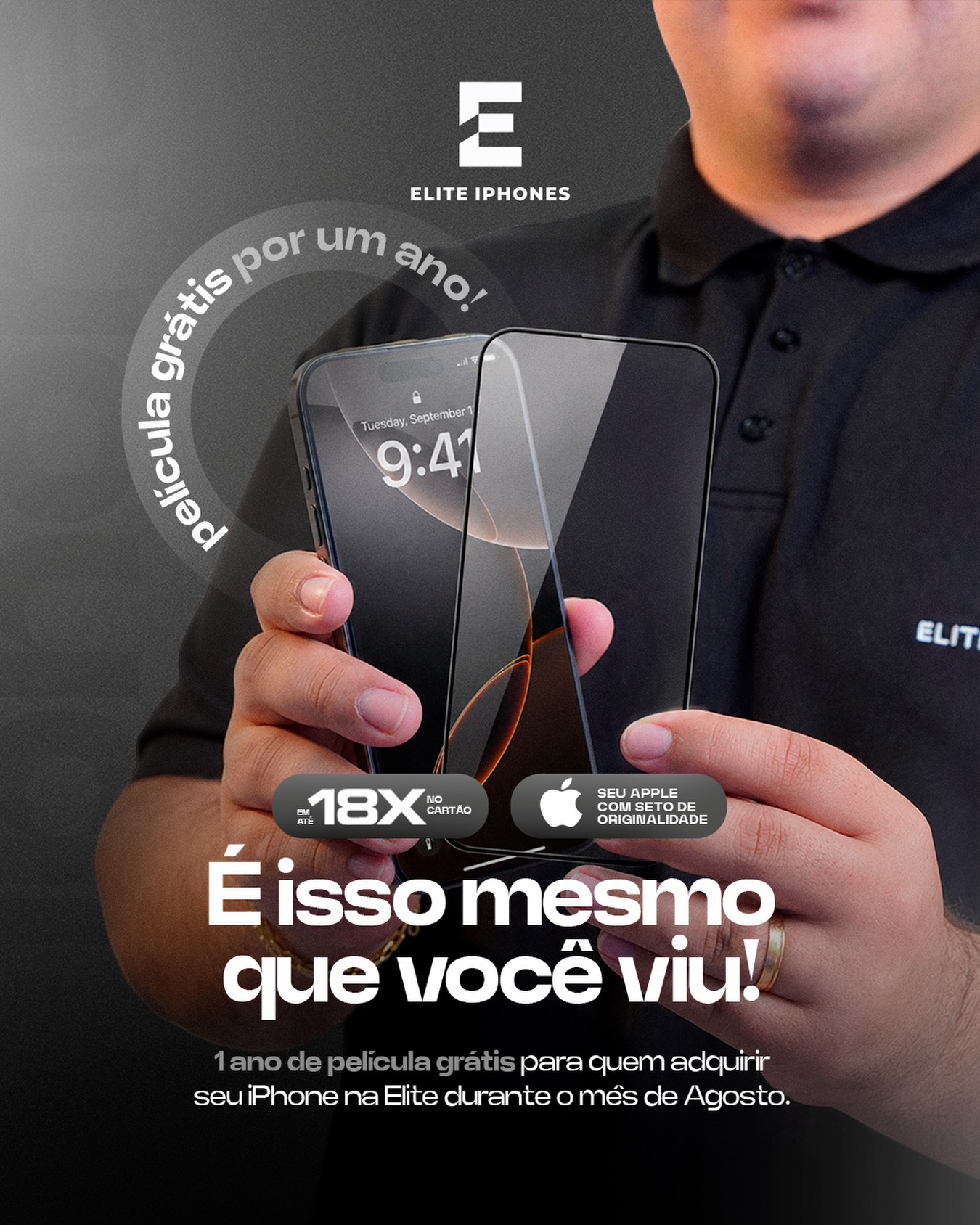 Criativo digital desenvolvido para ELITE