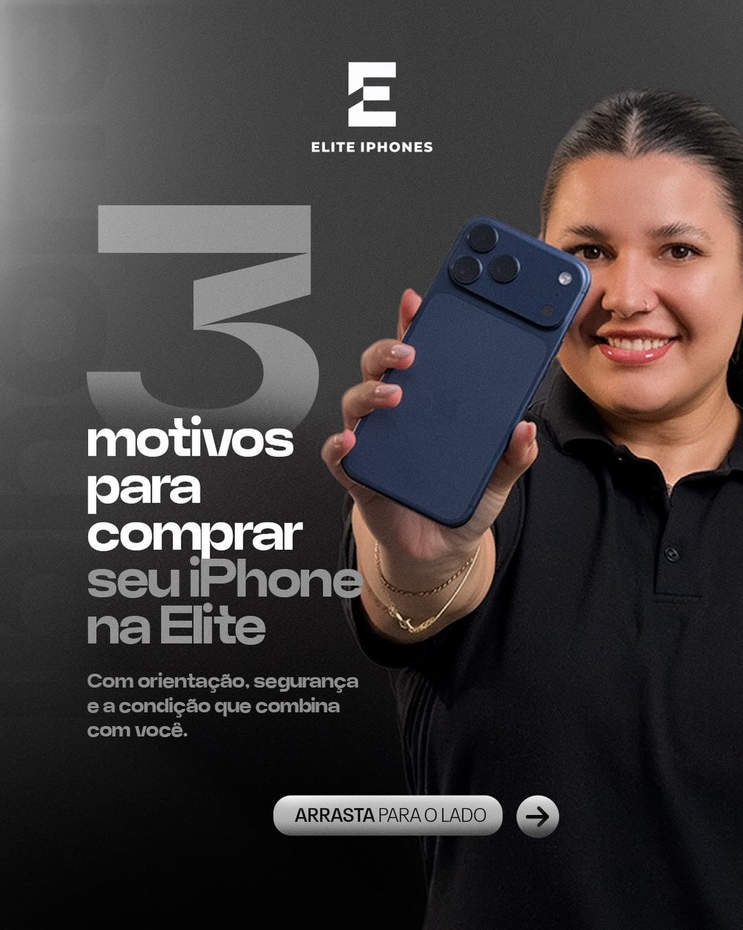 Criativo digital desenvolvido para ELITE