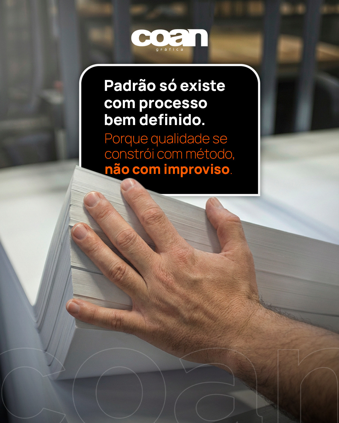 Criativo digital desenvolvido para COAN