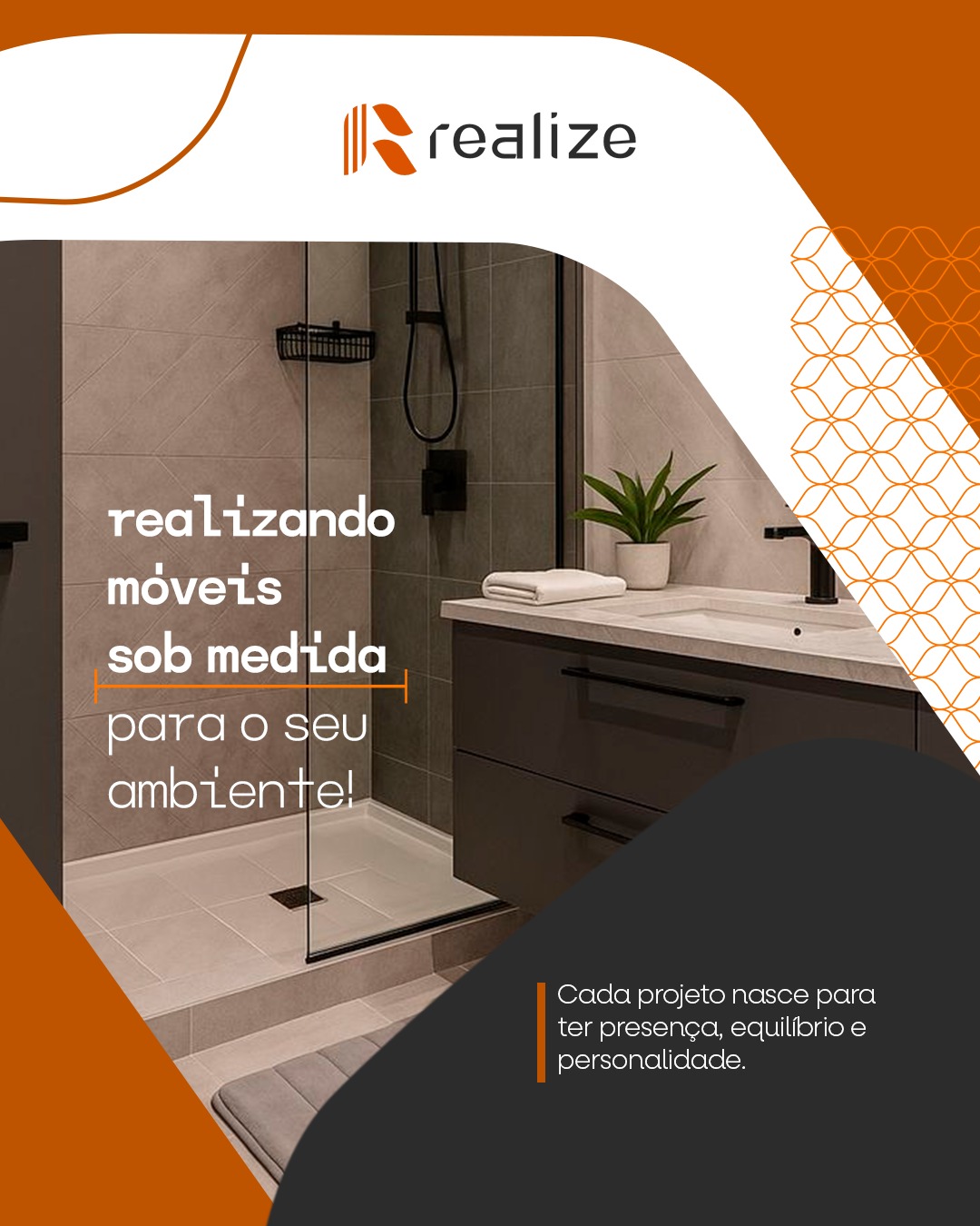 Criativo digital desenvolvido para REALIZE