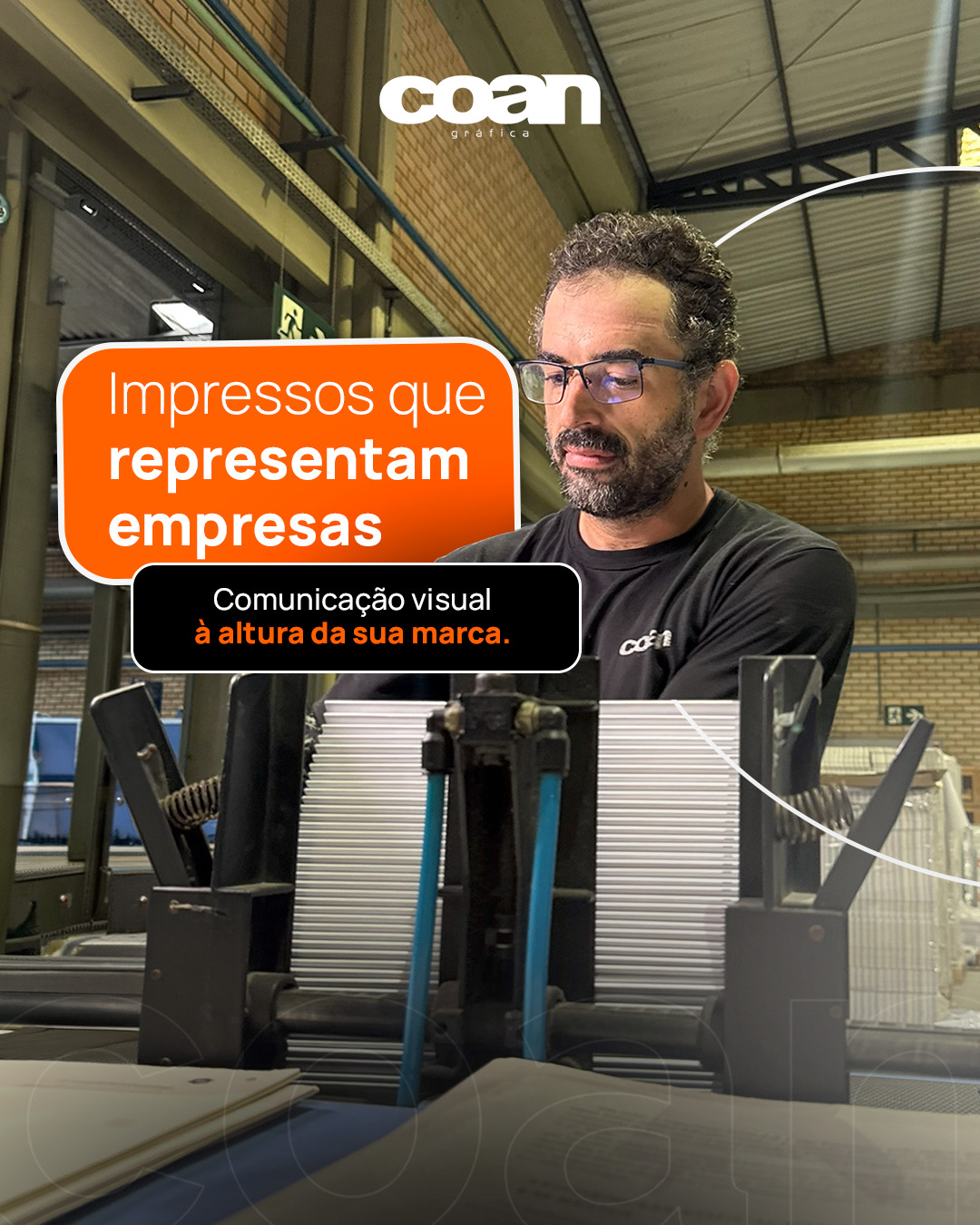 Criativo digital desenvolvido para COAN