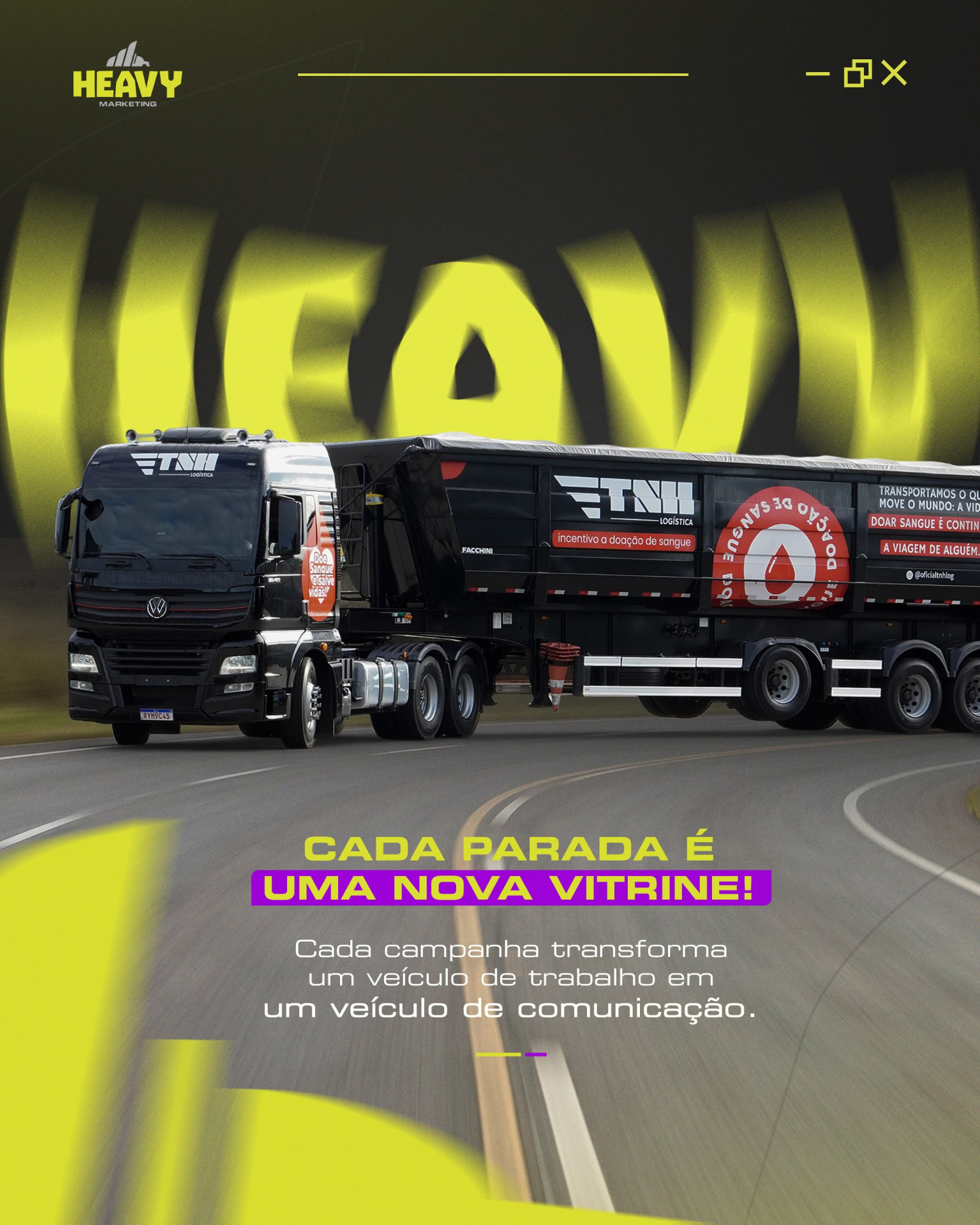 Criativo digital desenvolvido para HEAVY